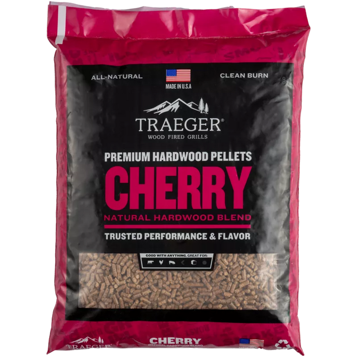 Traeger Cherry Wood Pellets 9kg | BBQ Smoking Chips & Pellets NZ | Traeger NZ | Accessories, BBQ Accessories, Fuels, Pellets | Outdoor Concepts