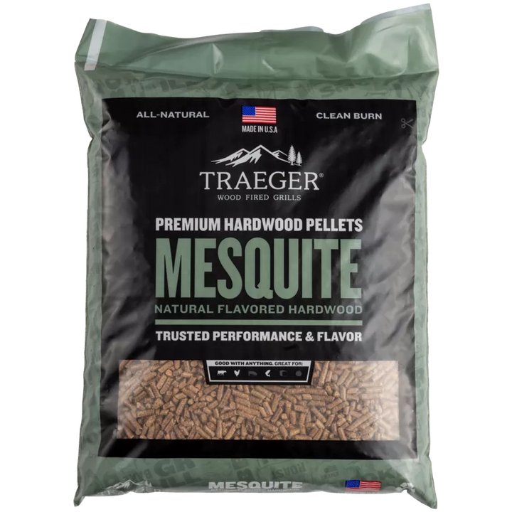 Traeger Mesquite Pellets 9kg | BBQ Smoking Chips & Pellets NZ | Traeger NZ | Accessories, BBQ Accessories, Fuels, Pellets | Outdoor Concepts