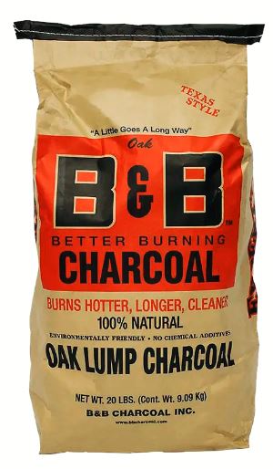 B&B Hardwood Lump Charcoal - Oak, Hickory & Mesquite | Charcoal NZ | B&B NZ | Accessories, Fuels | Outdoor Concepts