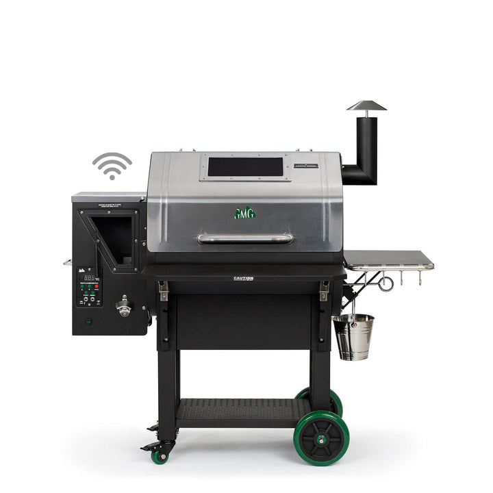 Green Mountain Grills Daniel Boone Prime Plus Stainless Steel | BBQ Smokers NZ | Green Mountain Grills NZ | Smokers | Outdoor Concepts