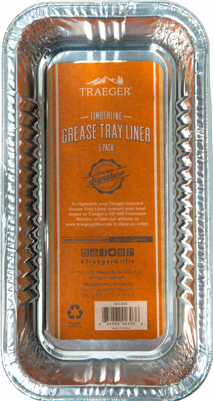 Traeger Timberline Grease Tray Liner - 5 Pack | BBQs Accessories NZ | Traeger NZ | Accessories | Outdoor Concepts