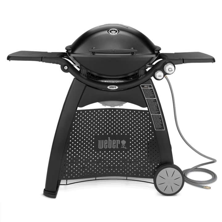 Weber Family Q (Q3200) BBQ Black (NG) | Gas BBQs NZ | Weber NZ | Gas BBQ, Q Burner | Outdoor Concepts