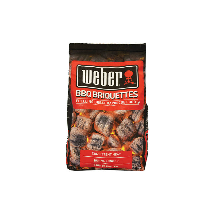 Weber BBQ Briquettes 4kg | Charcoal NZ | Weber NZ | Accessories, Fuels | Outdoor Concepts