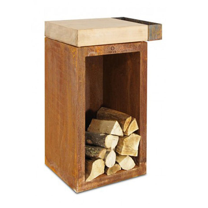 OFYR® Butchers Block Storage | Outdoor Fires NZ | Ofyr NZ | Accessories, fireplace accessories, mobile kitchen | Outdoor Concepts
