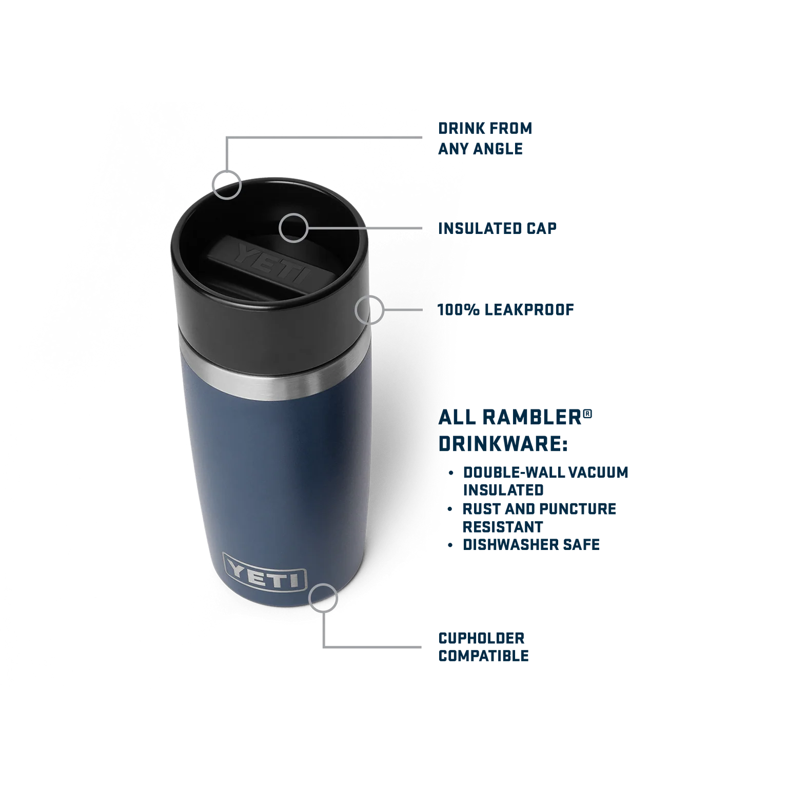YETI Rambler 12oz (354ml) Travel Bottle | Other Products NZ | Yeti NZ | | Outdoor Concepts