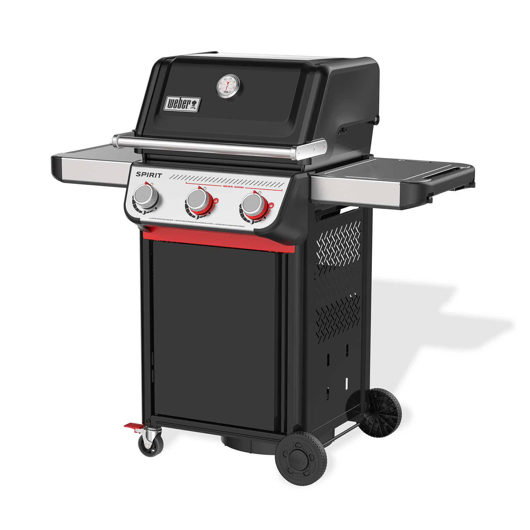 Weber® Spirit® E-325 3-Burner Gas Barbecue (LPG) | Gas BBQs NZ | Weber NZ | 3 Burners,Gas BBQ | Outdoor Concepts