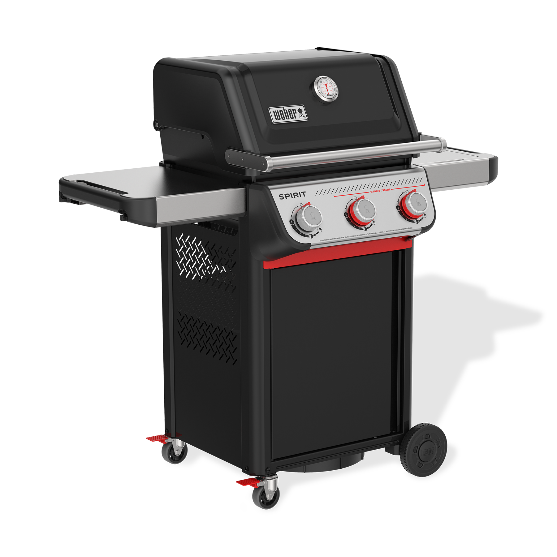 Weber® Spirit® E-325 3-Burner Gas Barbecue (LPG) | Gas BBQs NZ | Weber NZ | 3 Burners,Gas BBQ | Outdoor Concepts