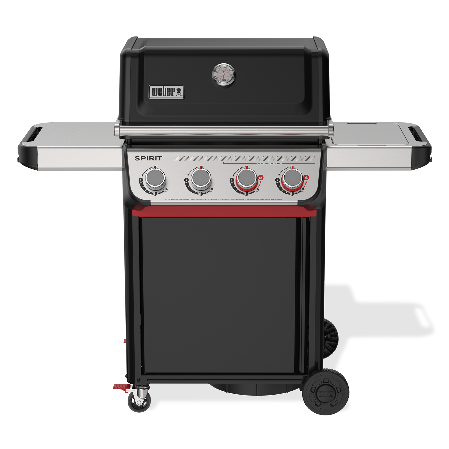 Weber® Spirit® E-425 4-Burner Gas Barbecue (LPG) | Gas BBQs NZ | Weber NZ | 3 Burners,BBQ,Gas,Gas BBQ | Outdoor Concepts