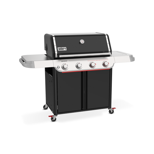 Weber® Genesis® E-425 4-Burner Gas Barbecue | Gas BBQs NZ | Weber NZ | 4-burner gas BBQ,Gas BBQ,LPG barbecue,natural gas barbecue,outdoor grill,Sear Zone,Weber Crafted griddle,Weber Genesis E-425 | Outdoor Concepts
