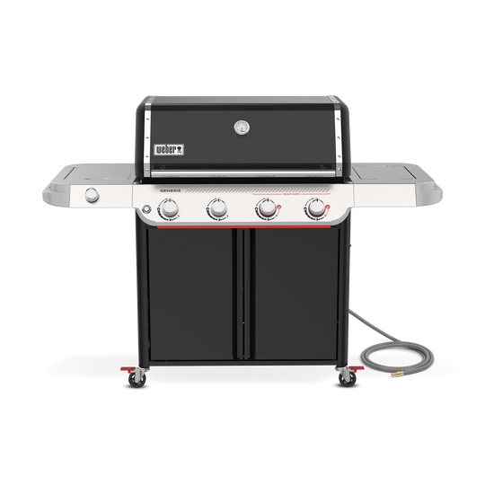 Weber® Genesis® E-435 4-Burner Gas Barbecue (Natural Gas) | Gas BBQs NZ | Weber NZ | 4-burner BBQ,Gas BBQ,natural gas barbecue,outdoor grill,Sear Zone,Weber Crafted griddle,Weber Genesis E-435 | Outdoor Concepts