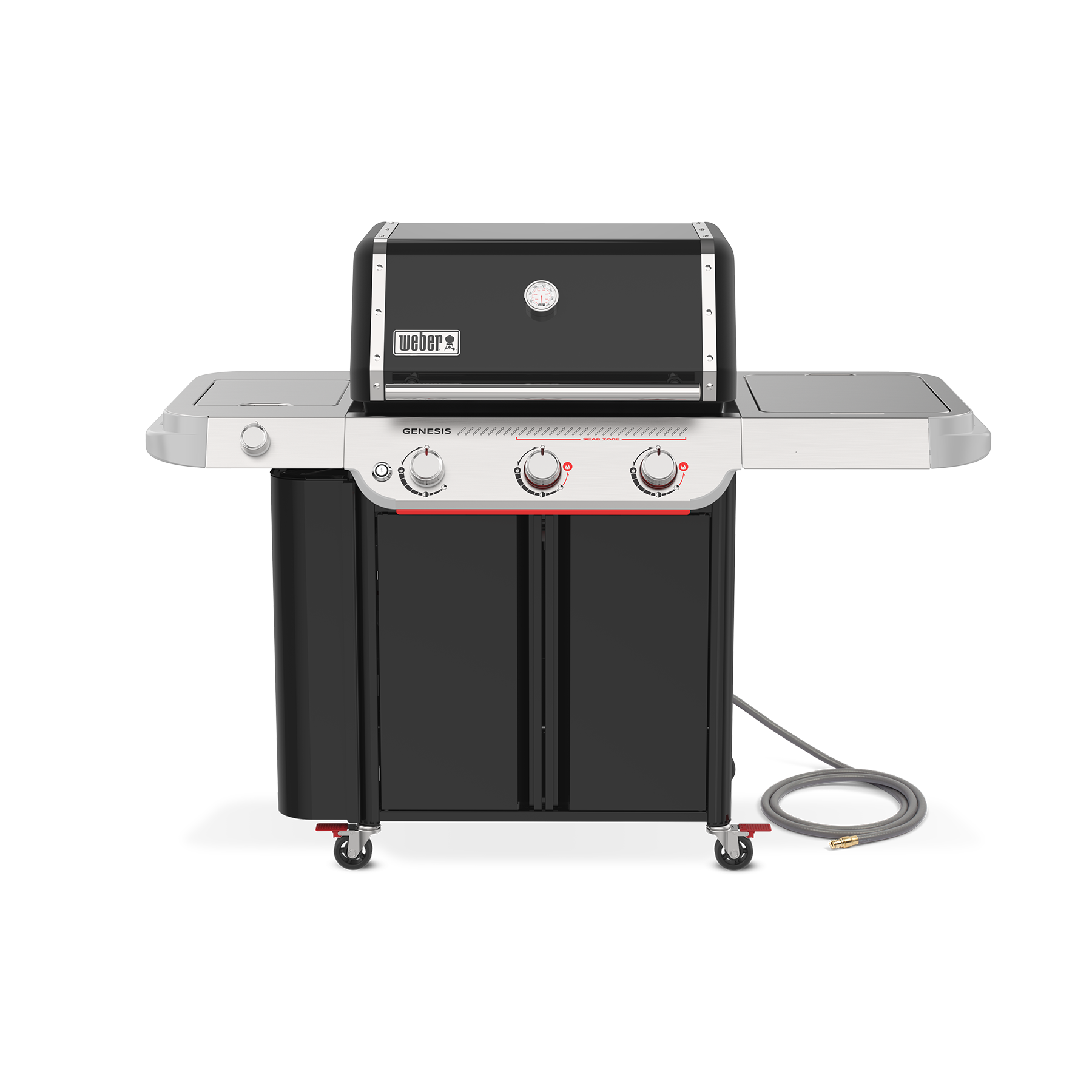Weber® Genesis® EP-335 3-Burner Gas Barbecue (Natural Gas) | Gas BBQs NZ | Weber NZ | 3-burner barbecue,Gas BBQ,natural gas BBQ,outdoor grill,Sear Zone,Weber Crafted griddle,Weber Genesis EP-335 | Outdoor Concepts