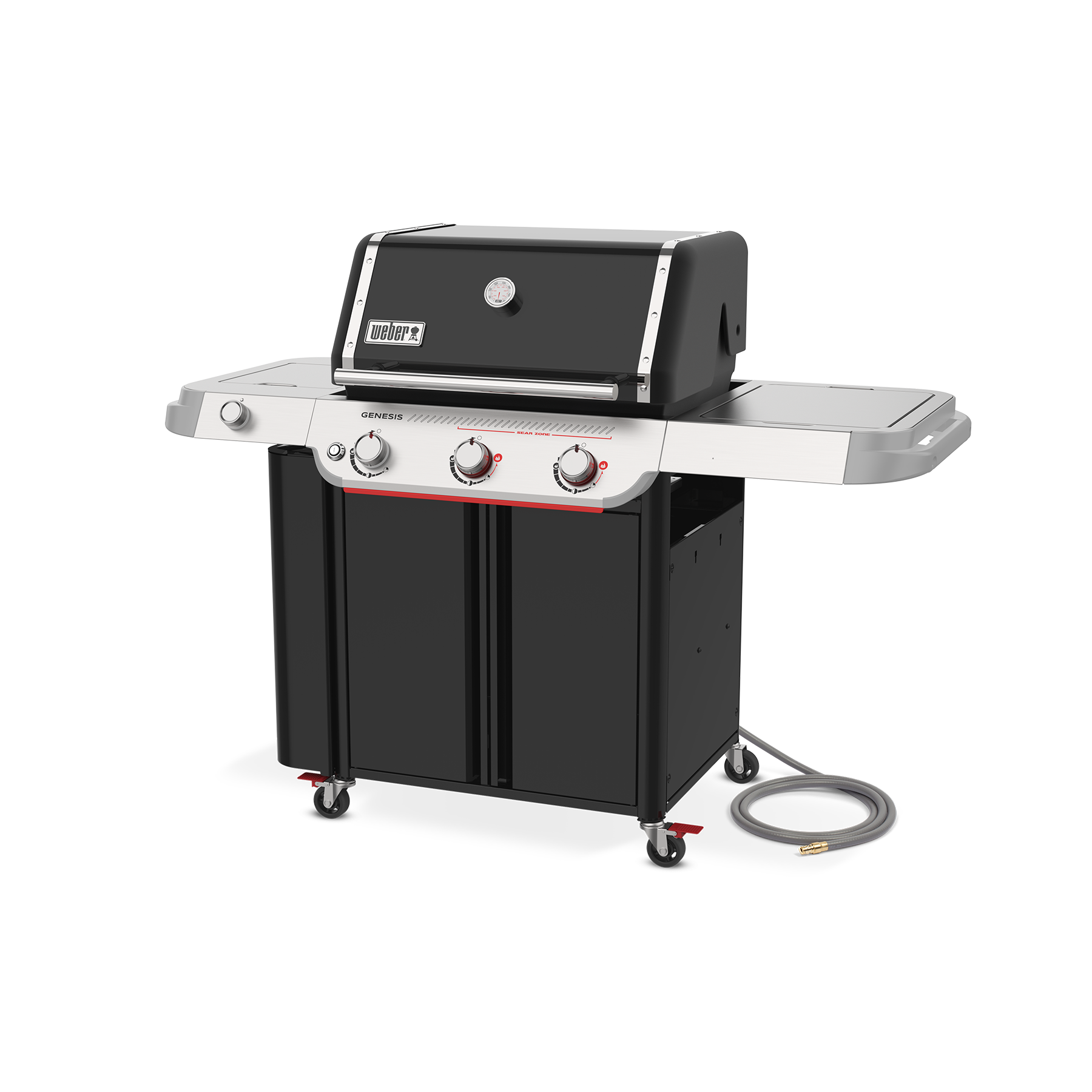 Weber® Genesis® EP-335 3-Burner Gas Barbecue (Natural Gas) | Gas BBQs NZ | Weber NZ | 3-burner barbecue,Gas BBQ,natural gas BBQ,outdoor grill,Sear Zone,Weber Crafted griddle,Weber Genesis EP-335 | Outdoor Concepts