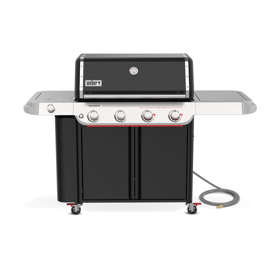 Weber® Genesis® EP-435 4-Burner Gas Barbecue (Natural Gas) | Gas BBQs NZ | Weber NZ | 4-burner barbecue,Gas BBQ,natural gas BBQ,outdoor grill,Sear Zone grill,Weber Crafted griddle,Weber gas barbecue,Weber Genesis EP-435 | Outdoor Concepts