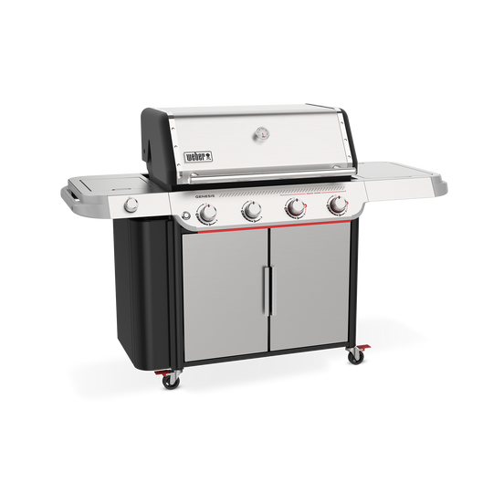 Weber® Genesis® SP-435 4-Burner Gas Barbecue (LPG) | Gas BBQs NZ | Weber NZ | 4-burner gas barbecue,Gas BBQ,LPG BBQ,outdoor gas grill,Sear Zone barbecue,Weber Crafted griddle,Weber Genesis BBQ,Weber Genesis SP-435 | Outdoor Concepts