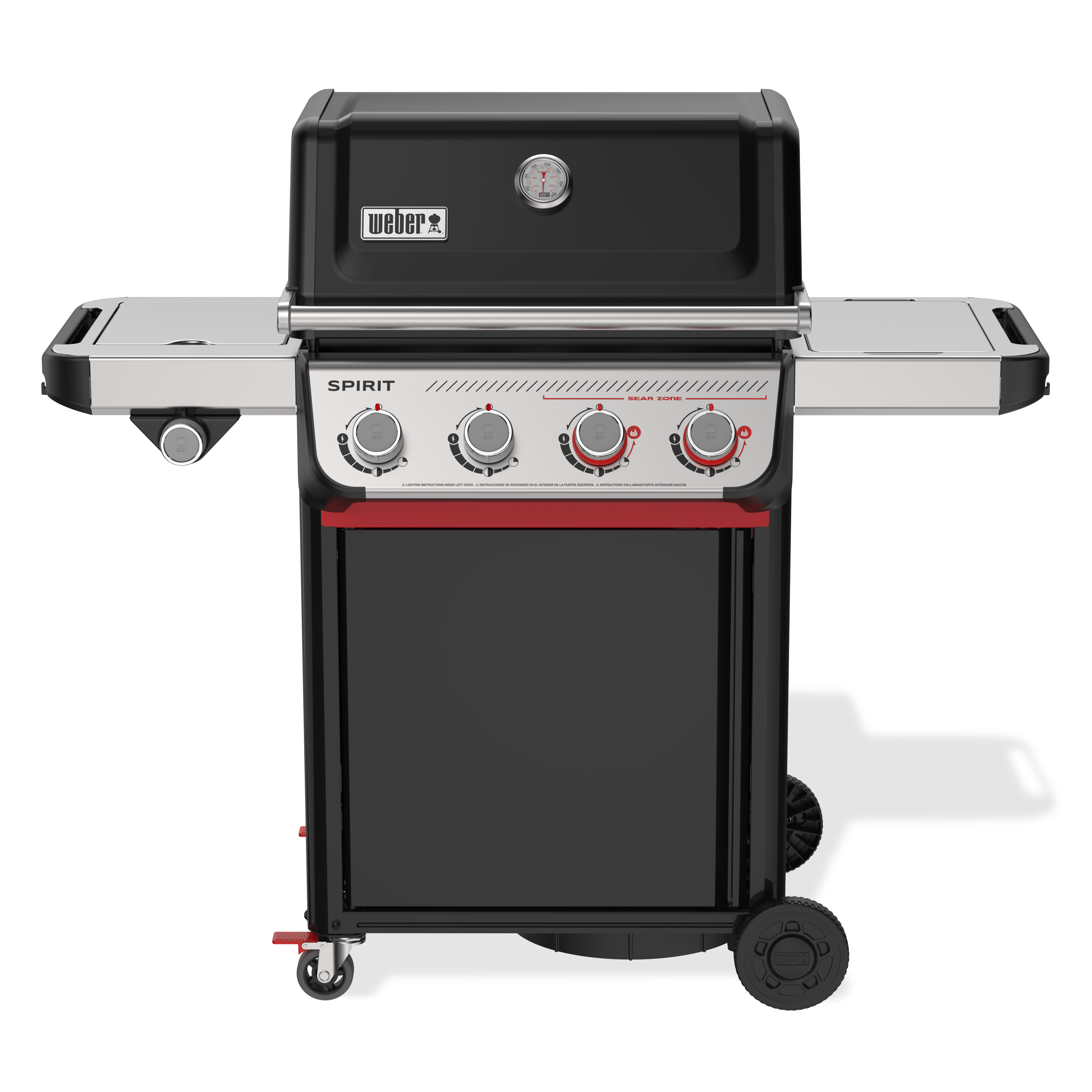 Weber® Spirit® E-435 4-Burner Gas Barbecue (LPG) | Gas BBQs NZ | Weber NZ | 4 Burners,BBQ,Gas BBQ | Outdoor Concepts