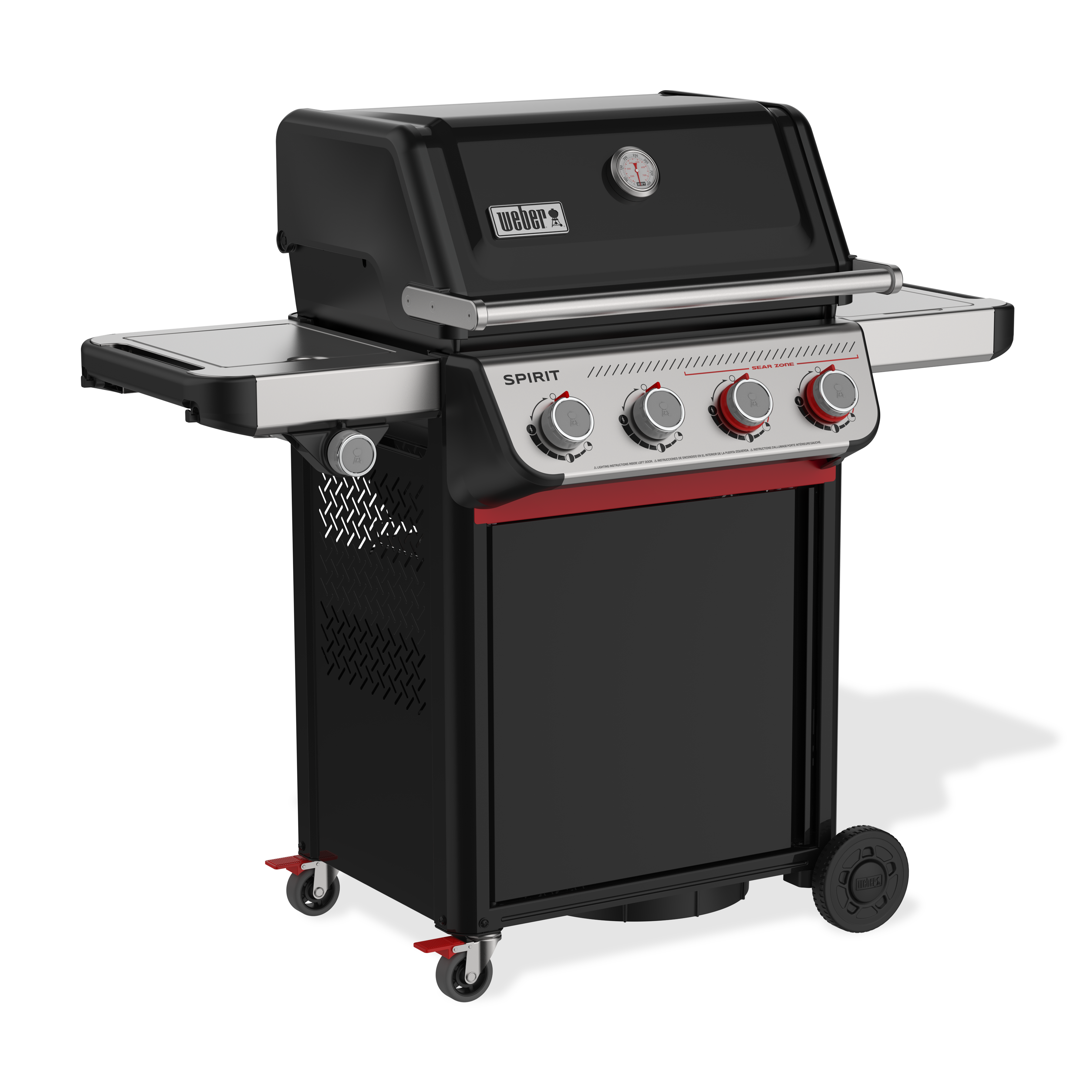 Weber® Spirit® E-435 4-Burner Gas Barbecue (LPG) | Gas BBQs NZ | Weber NZ | 4 Burners,BBQ,Gas BBQ | Outdoor Concepts