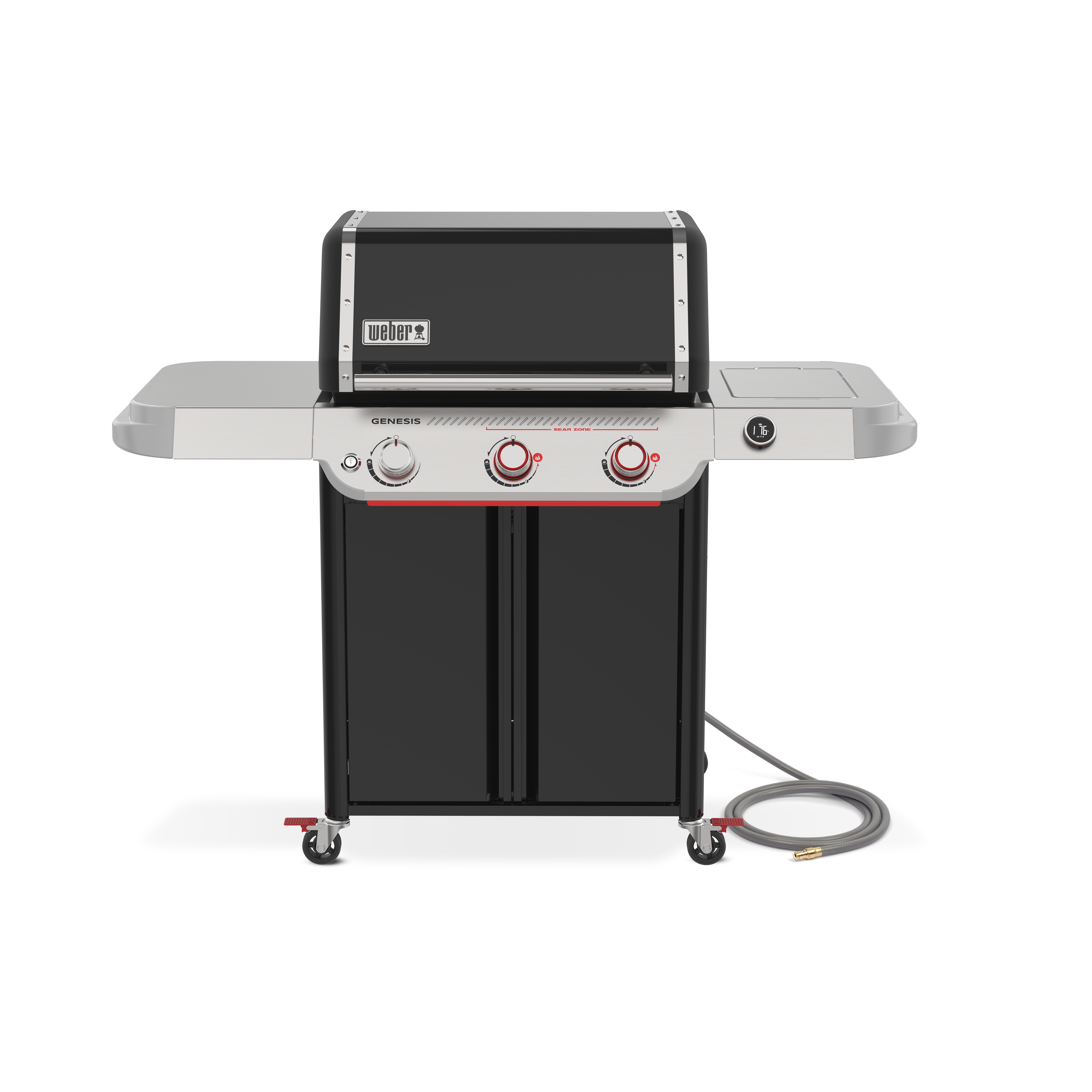 Weber® Genesis® Smart EX-325 3-Burner Gas Barbecue (Natural Gas) | Gas BBQs NZ | Weber NZ | 3-burner BBQ,Gas BBQ,natural gas barbecue,outdoor grill,Sear Zone,Weber Connect,Weber Crafted griddle,Weber Genesis Smart EX-325 | Outdoor Concepts