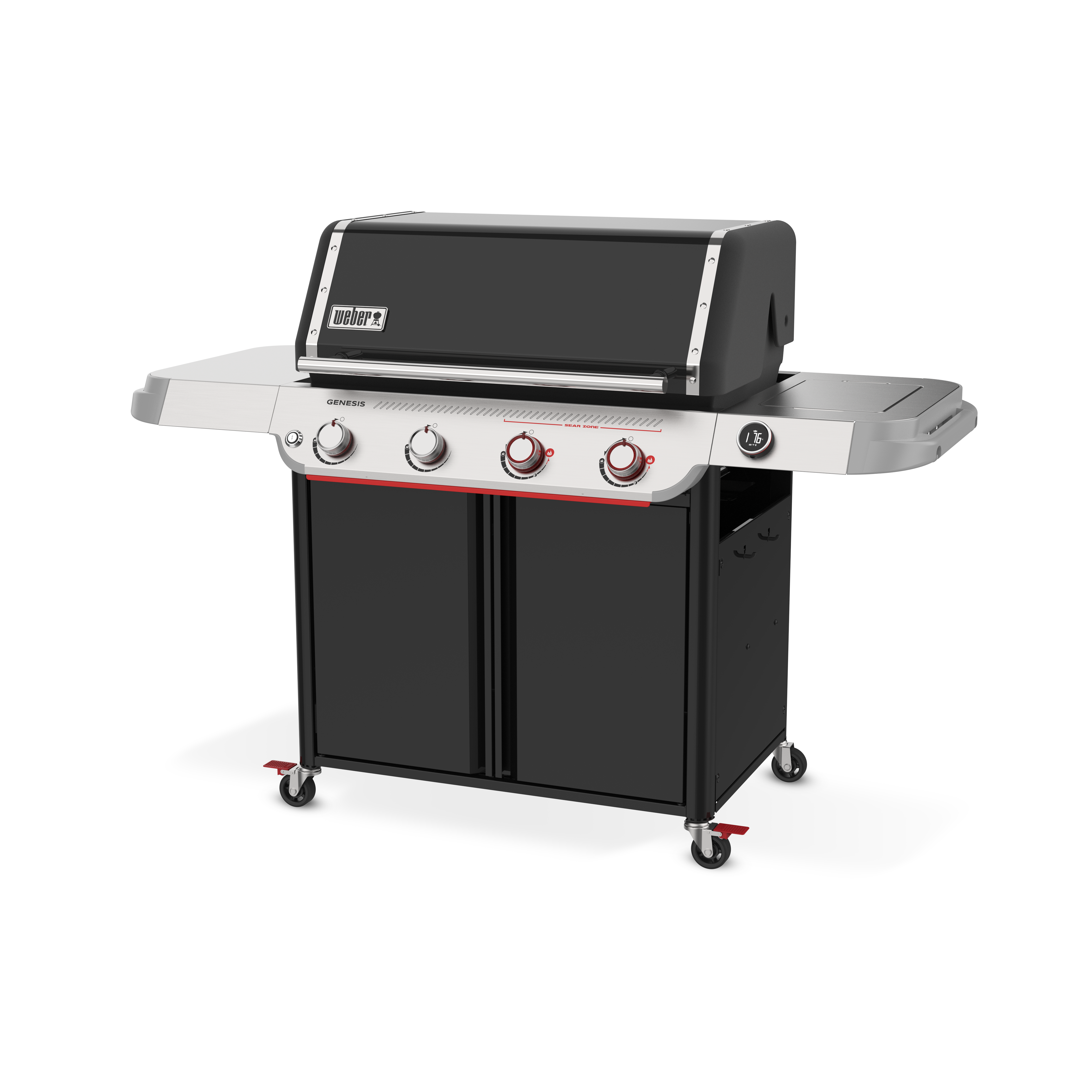 Weber® Genesis® Smart EX-425 4-Burner Gas Barbecue (LPG) | Gas BBQs NZ | Weber NZ | 4-burner gas barbecue,Gas BBQ,LPG BBQ,outdoor grill,Sear Zone,Weber Connect,Weber Crafted griddle,Weber Genesis Smart EX-425 | Outdoor Concepts