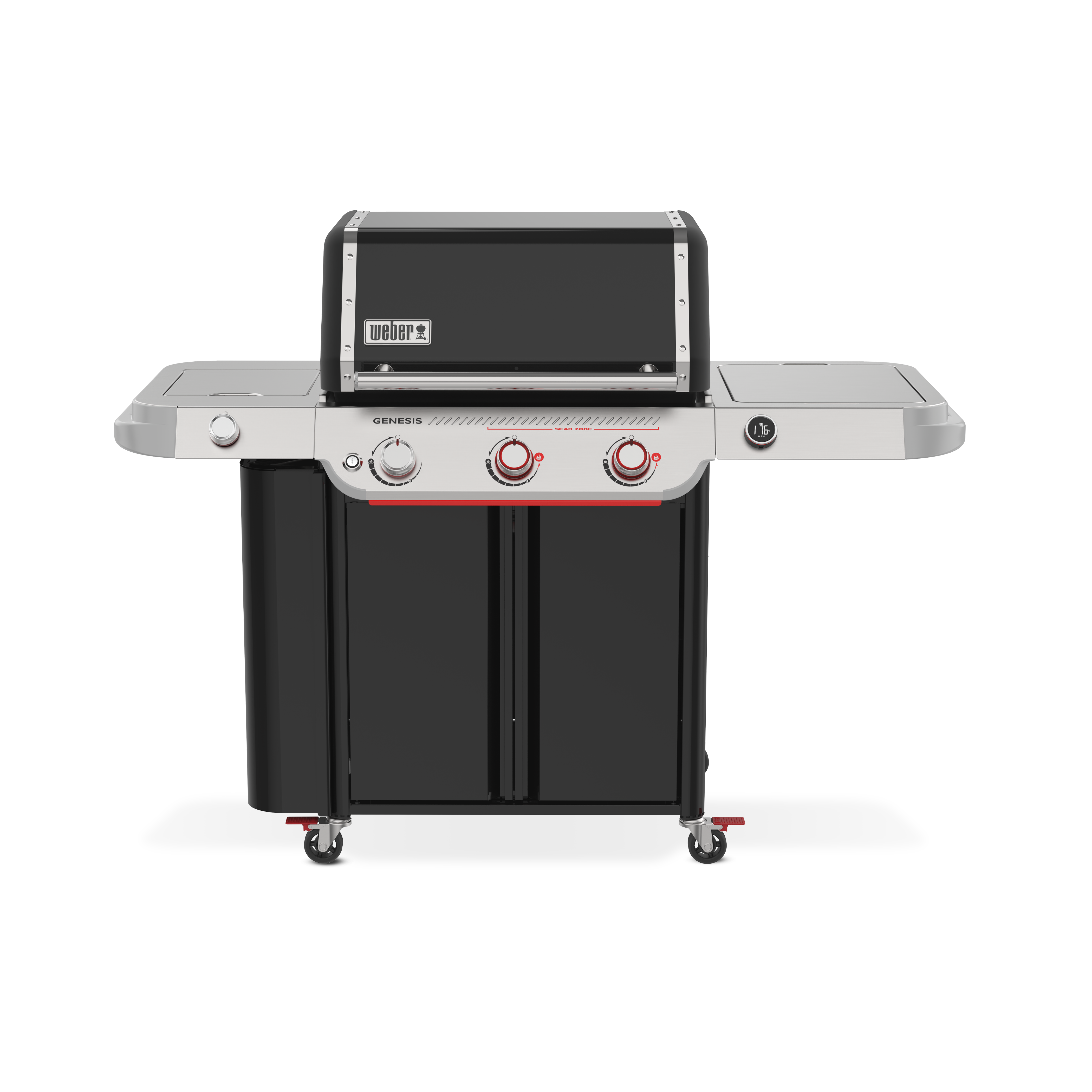 Weber® Genesis® Smart EPX-335 3-Burner Gas Barbecue (LPG) | Gas BBQs NZ | Weber NZ | 3-burner gas BBQ,Gas BBQ,LPG barbecue,outdoor gas grill,Sear Zone barbecue,Weber Connect BBQ,Weber Crafted griddle,Weber Genesis Smart EPX-335 | Outdoor Concepts