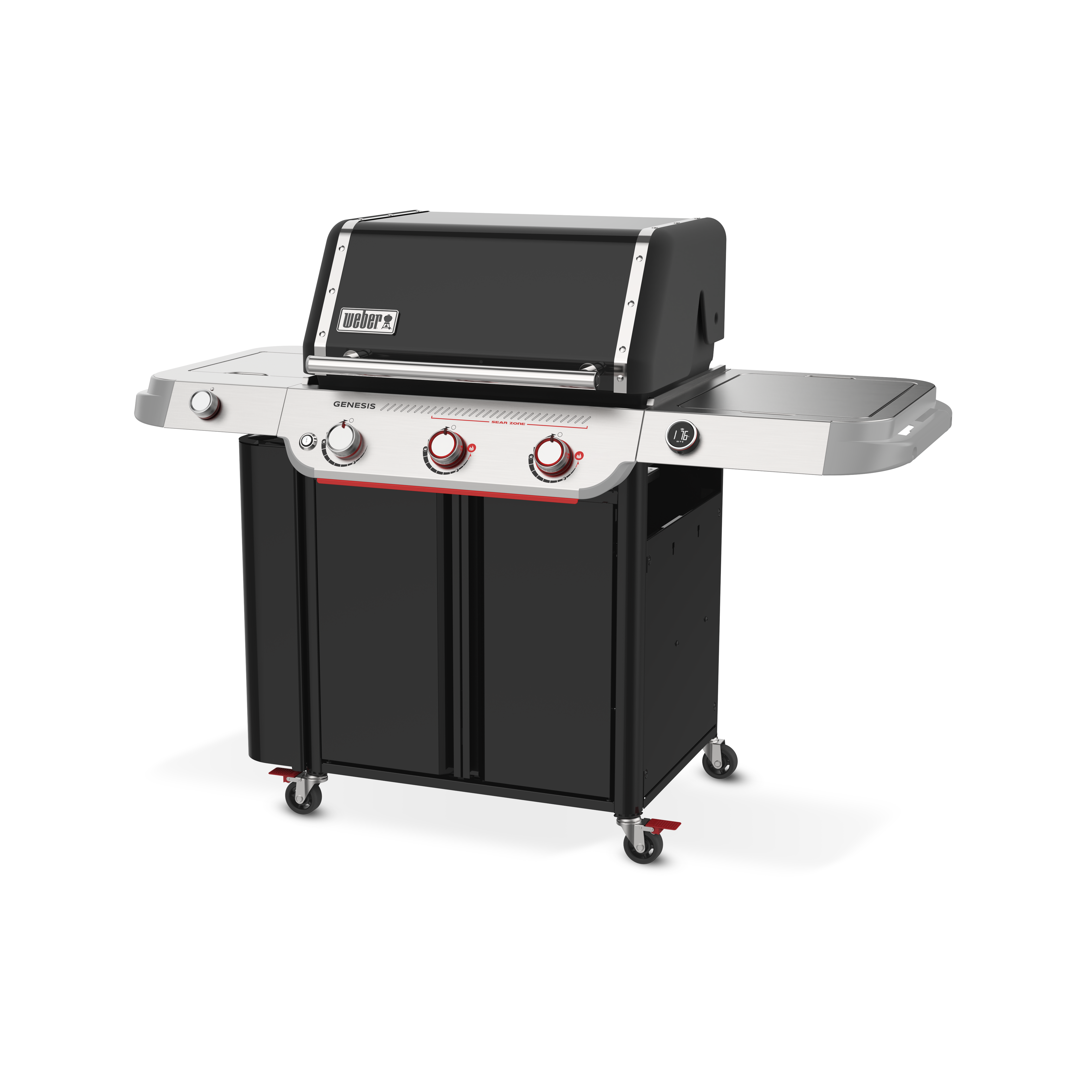 Weber® Genesis® Smart EPX-335 3-Burner Gas Barbecue (LPG) | Gas BBQs NZ | Weber NZ | 3-burner gas BBQ,Gas BBQ,LPG barbecue,outdoor gas grill,Sear Zone barbecue,Weber Connect BBQ,Weber Crafted griddle,Weber Genesis Smart EPX-335 | Outdoor Concepts