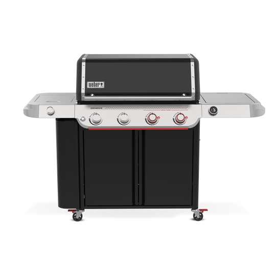 Weber® Genesis® Smart EPX-435 4-Burner Gas Barbecue (LPG) | Gas BBQs NZ | Weber NZ | 4-burner LPG BBQ,Gas BBQ,Sear Zone BBQ,Weber Crafted griddle,Weber gas barbecue,Weber Genesis Smart EPX-435,Wi-Fi BBQ thermometer | Outdoor Concepts