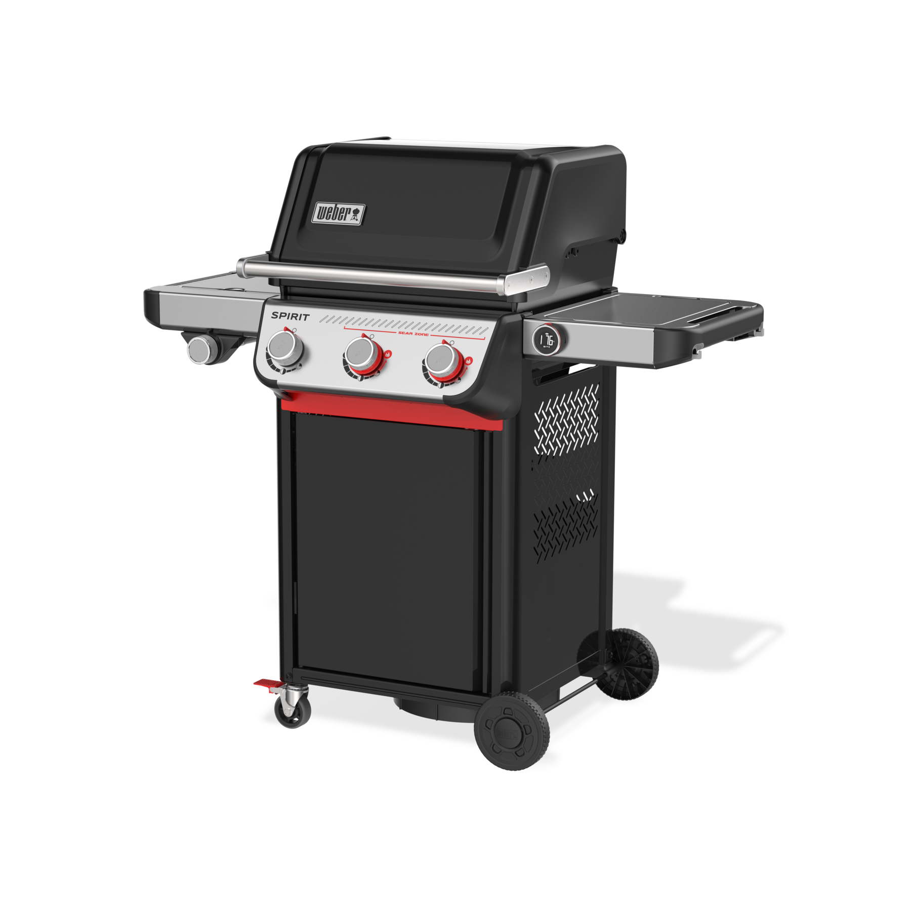 Weber® Spirit® Smart EX-335 3-Burner Gas Barbecue (LPG) | Gas BBQs NZ | Weber NZ | 3-burner LPG BBQ,Gas BBQ,Sear Zone BBQ,Spirit Smart barbecue,Weber Connect barbecue,Weber gas barbecue,Weber Spirit Smart EX-335,Wi-Fi BBQ thermometer | Outdoor Concepts