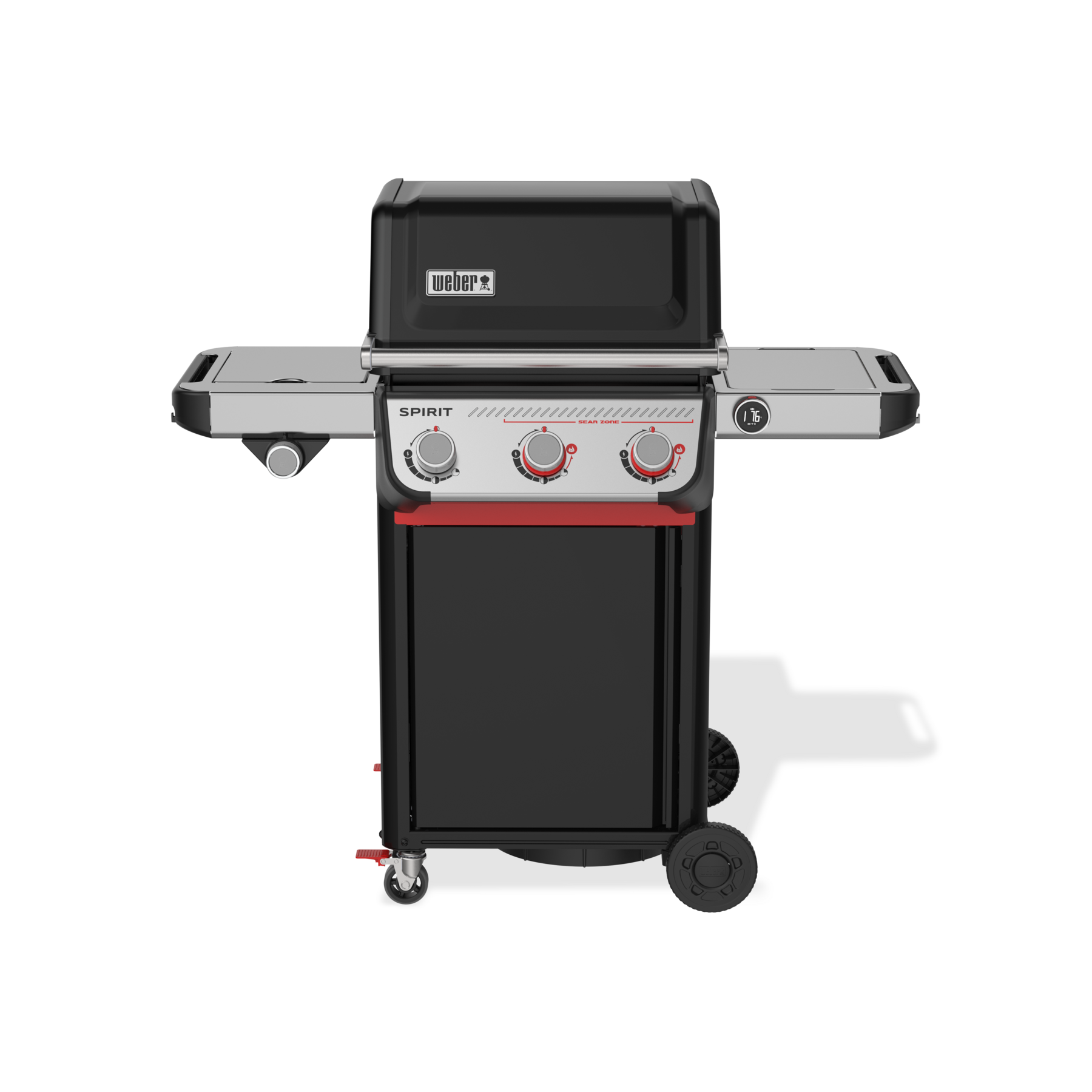 Weber® Spirit® Smart EX-335 3-Burner Gas Barbecue (LPG) | Gas BBQs NZ | Weber NZ | 3-burner LPG BBQ,Gas BBQ,Sear Zone BBQ,Spirit Smart barbecue,Weber Connect barbecue,Weber gas barbecue,Weber Spirit Smart EX-335,Wi-Fi BBQ thermometer | Outdoor Concepts