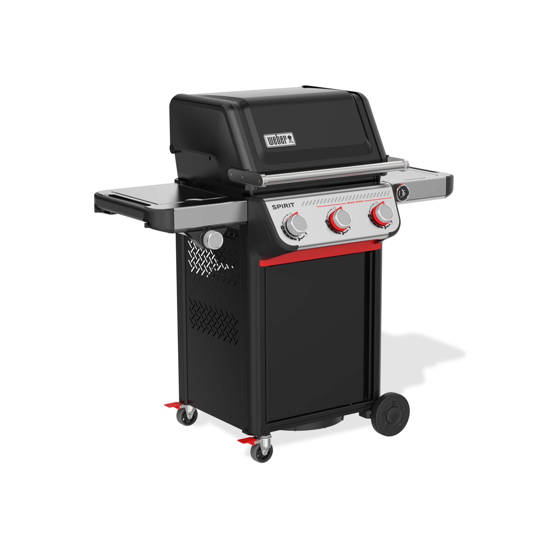 Weber® Spirit® Smart EX-335 3-Burner Gas Barbecue (LPG) | Gas BBQs NZ | Weber NZ | 3-burner LPG BBQ,Gas BBQ,Sear Zone BBQ,Spirit Smart barbecue,Weber Connect barbecue,Weber gas barbecue,Weber Spirit Smart EX-335,Wi-Fi BBQ thermometer | Outdoor Concepts