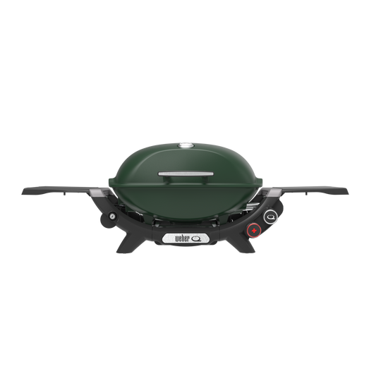 Weber Q (Q2800N+) BBQ Bushland Green (LPG) | Gas BBQs NZ | Weber NZ | gas barbecue,Gas BBQ,LPG BBQ,outdoor grill,portable,portable BBQ,Q Burner,Q2800N+,Weber BBQ,weber Q,Weber Q+ Premium | Outdoor Concepts