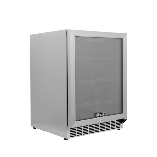 Bull 150L Outdoor Under Counter Glass Door Fridge | Outdoor Kitchen NZ | Bull NZ | | Outdoor Concepts