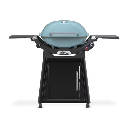 Weber Family Q (Q3200N+) BBQ Sky Blue (LPG) | Gas BBQs NZ | Weber NZ | Q Burner,weber Q | Outdoor Concepts