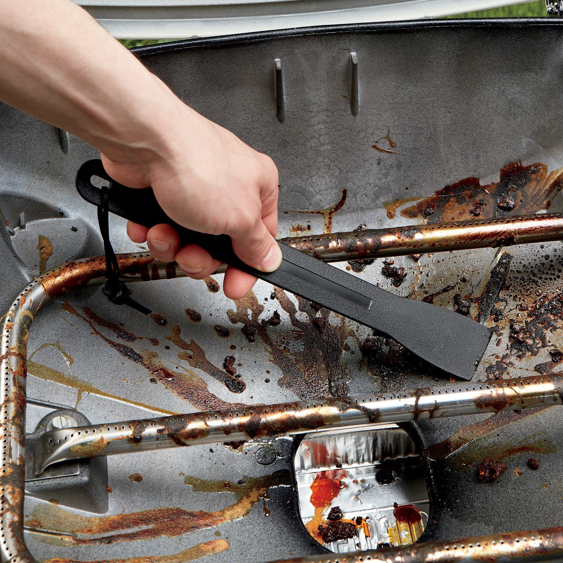 Weber Cookbox Scraper | BBQ Oven & Grill Cleaners NZ | Weber NZ | Accessories,barbecue scraper,BBQ Accessories,BBQ cleaning tool,cleaning,fat fire prevention,grease removal,Weber accessory,Weber Cookbox Scraper | Outdoor Concepts