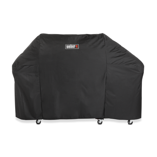 Weber Summit 5 Burner Cover | BBQ Covers NZ | Weber NZ | 5-burner gas grill cover,Accessories,BBQ Accessories,Covers,outdoor grill accessories,recycled PET grill cover,weather-resistant BBQ cover,Weber barbecue cover,Weber Summit BBQ cover | Outdoor Concepts