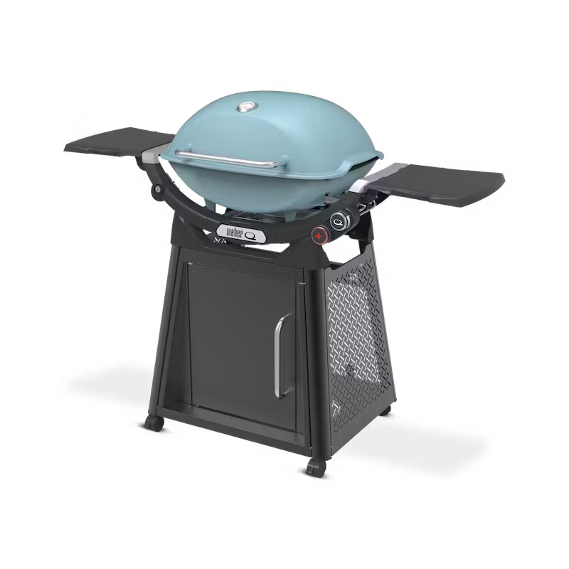 Weber Family Q (Q3200N+) BBQ Sky Blue (LPG) – Outdoor Concepts
