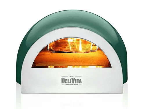 DeliVita Wood-Fired Pizza Oven - Emerald Fire | Wood Fired Chefs Collection | Pizza Oven NZ | DeliVita NZ | portable | Outdoor Concepts