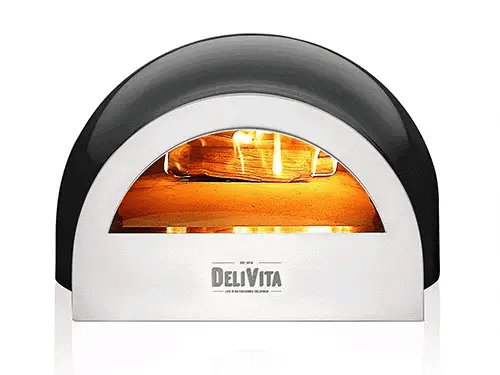 DeliVita Wood-Fired Pizza Oven - Very Black | Pizzaiolo Collection | Pizza Oven NZ | DeliVita NZ | portable | Outdoor Concepts