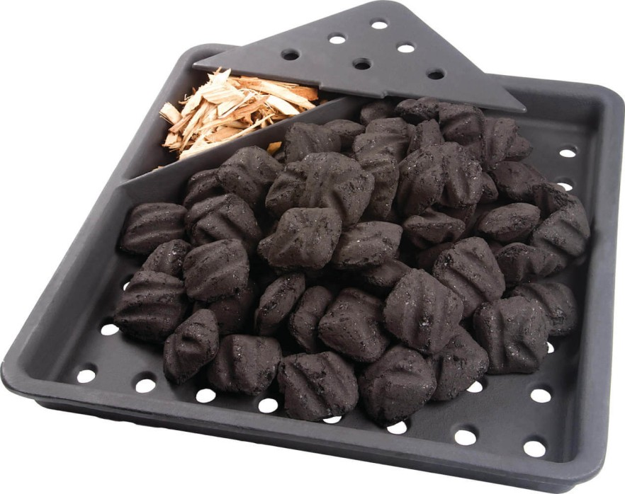 Napoleon Cast Iron Charcoal and Smoker Tray | BBQ Accessories NZ | Napoleon NZ | BBQ Accessories,cast iron smoker tray,charcoal and smoker tray,gas grill charcoal conversion,Napoleon charcoal tray,Napoleon grill accessory | Outdoor Concepts