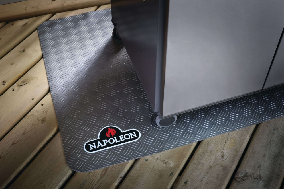 Napoleon Grill Mat for PRO & Prestige 500 Series and Smaller | BBQ Accessories NZ | Napoleon NZ | barbecue mat,BBQ Accessories,deck protector,grill mat,Napoleon grill mat,patio protector | Outdoor Concepts