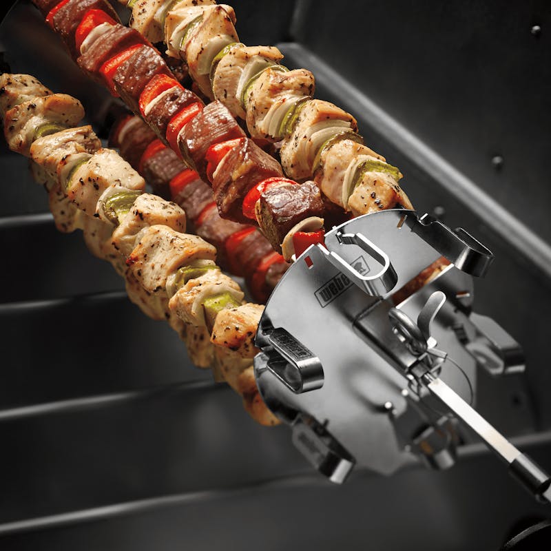 Weber Crafted Rotisserie Skewers | BBQ Rotisseries NZ | Weber NZ | BBQ Accessories | Outdoor Concepts