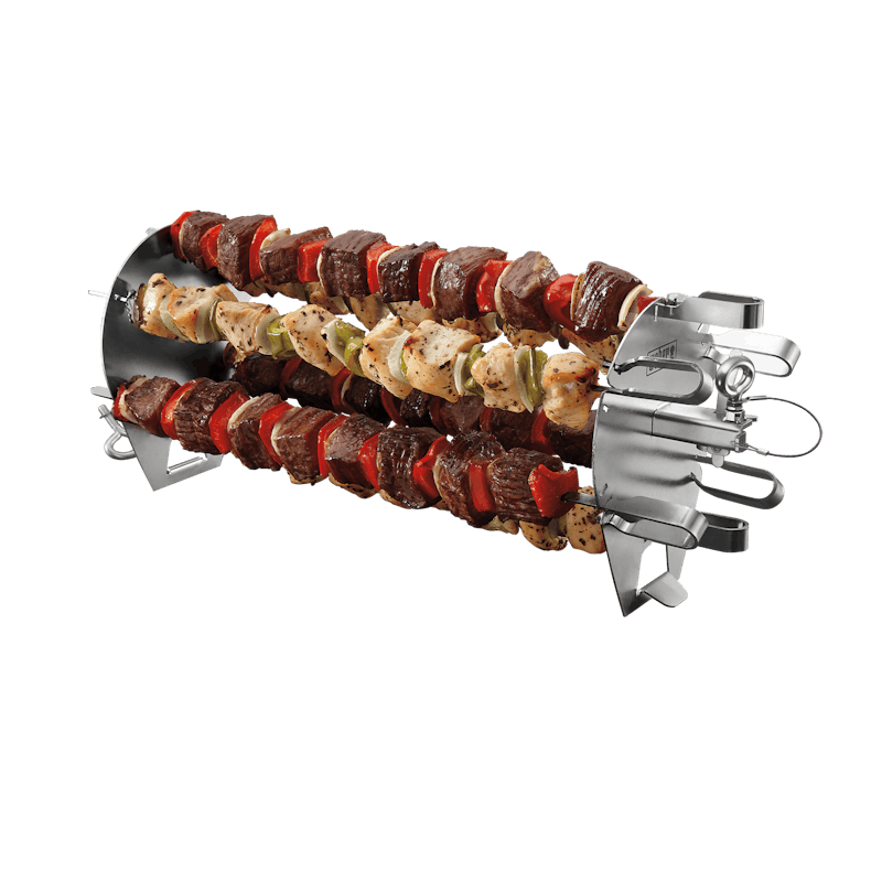 Weber Crafted Rotisserie Skewers | BBQ Rotisseries NZ | Weber NZ | BBQ Accessories | Outdoor Concepts