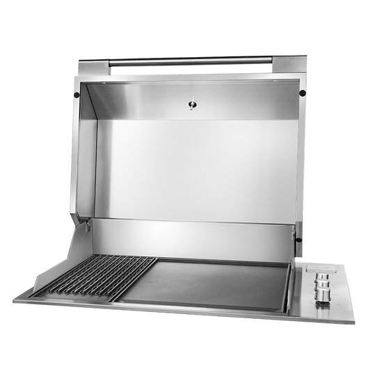 Artusi 80cm 3 Burner Built-In Gas BBQ - Stainless Steel | Built In Gas BBQs NZ | Artusi NZ | Built-in BBQs,Gas BBQ,Outdoor Kitchen | Outdoor Concepts