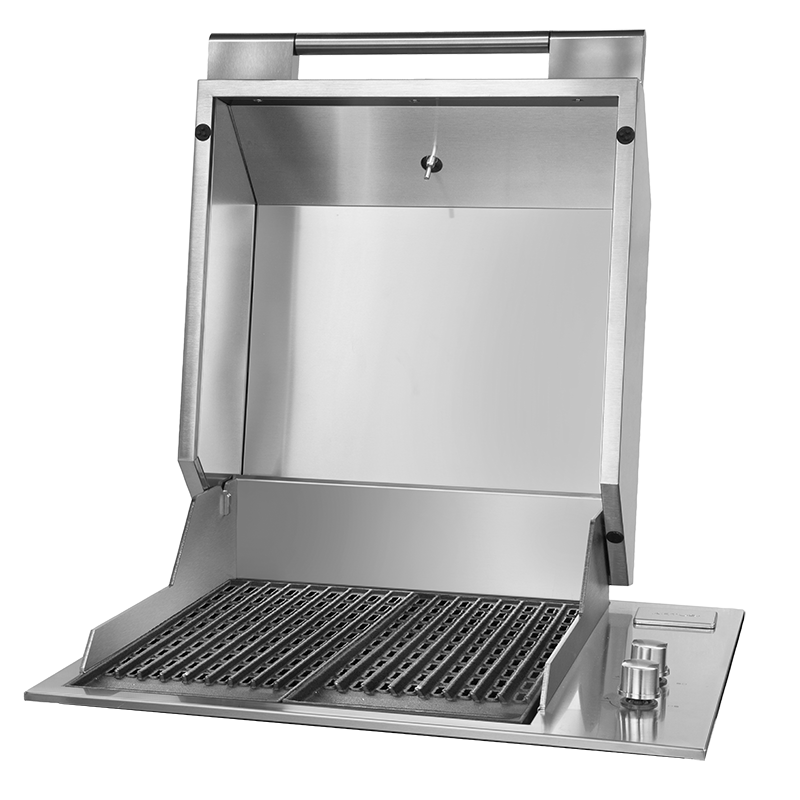 Artusi 60cm 2 Burner Built-In Gas BBQ - Stainless Steel | Built In Gas BBQs NZ | Artusi NZ | Built-in BBQs,Gas BBQ,Outdoor Kitchen | Outdoor Concepts