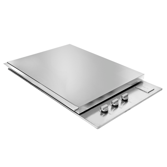 Artusi 80cm 316 Stainless Steel BBQ Flat Lid | Built In Gas BBQs NZ | Artusi NZ | Built-in BBQs,Components,Outdoor Kitchen | Outdoor Concepts