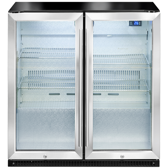 Artusi Double-Door Outdoor Refrigerator - Stainless Steel | Outdoor Kitchen NZ | Artusi NZ | | Outdoor Concepts