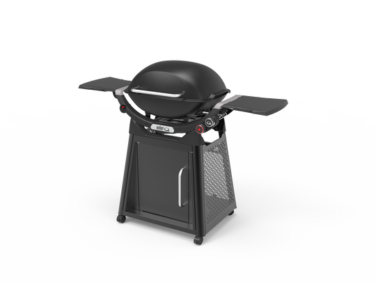 Weber Family Q (Q3100N+) BBQ Midnight Black (LPG) | Gas BBQs NZ | Weber NZ | Q Burner,weber Q | Outdoor Concepts