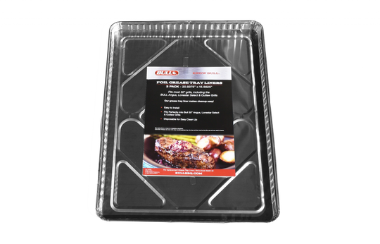 Bull Brahma 97cm Grill Grease Tray Liner - 12 pcs | BBQ Accessories NZ | Bull NZ | Accessories,BBQ Accessories | Outdoor Concepts
