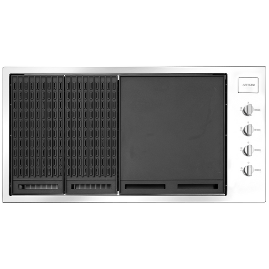 Artusi 104cm 4 Burner Built-In Gas BBQ - Stainless Steel | Built In Gas BBQs NZ | Artusi NZ | 4 Burners,Built-in BBQs,Gas BBQ,Outdoor Kitchen | Outdoor Concepts