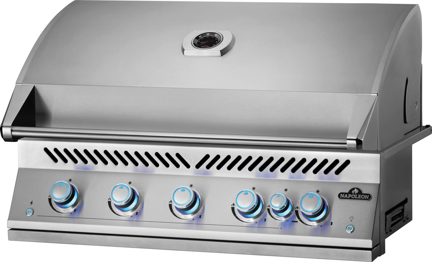 Napoleon Built-In 700 Series 38-inch Gas Grill with Rear Infrared Burner (Natural Gas) | Built In Gas BBQs NZ | Napoleon NZ | 700 Series gas grill,Built-in BBQs,Gas BBQ,Napoleon built-in gas grill,natural gas grill,outdoor built-in grill,rear infrared burner grill | Outdoor Concepts