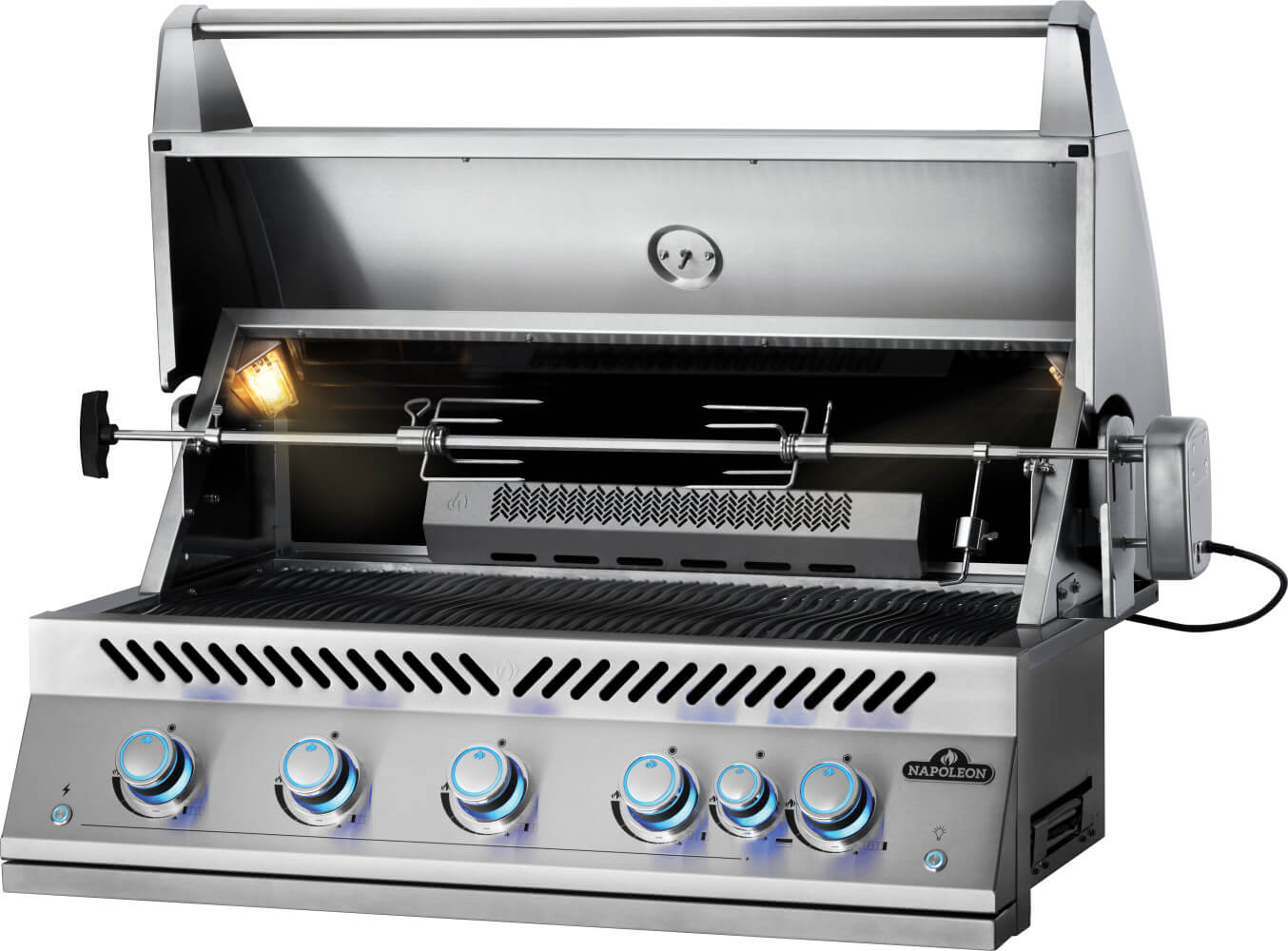 Napoleon Built-In 700 Series 38-inch Gas Grill with Rear Infrared Burner (Natural Gas) | Built In Gas BBQs NZ | Napoleon NZ | 700 Series gas grill,Built-in BBQs,Gas BBQ,Napoleon built-in gas grill,natural gas grill,outdoor built-in grill,rear infrared burner grill | Outdoor Concepts