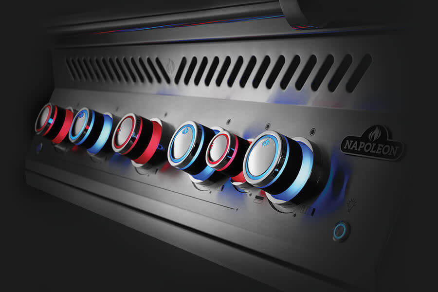 Napoleon Built-In 700 Series 38-inch Gas Grill with Rear Infrared Burner (Natural Gas) | Built In Gas BBQs NZ | Napoleon NZ | 700 Series gas grill,Built-in BBQs,Gas BBQ,Napoleon built-in gas grill,natural gas grill,outdoor built-in grill,rear infrared burner grill | Outdoor Concepts